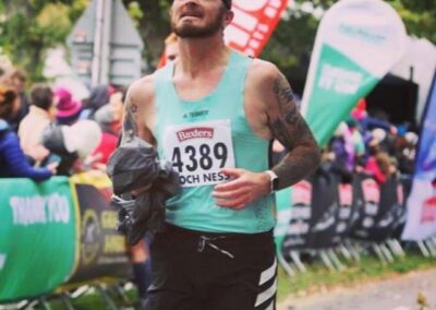 Luke Skye-Walker completes Loch Ness marathon 2022