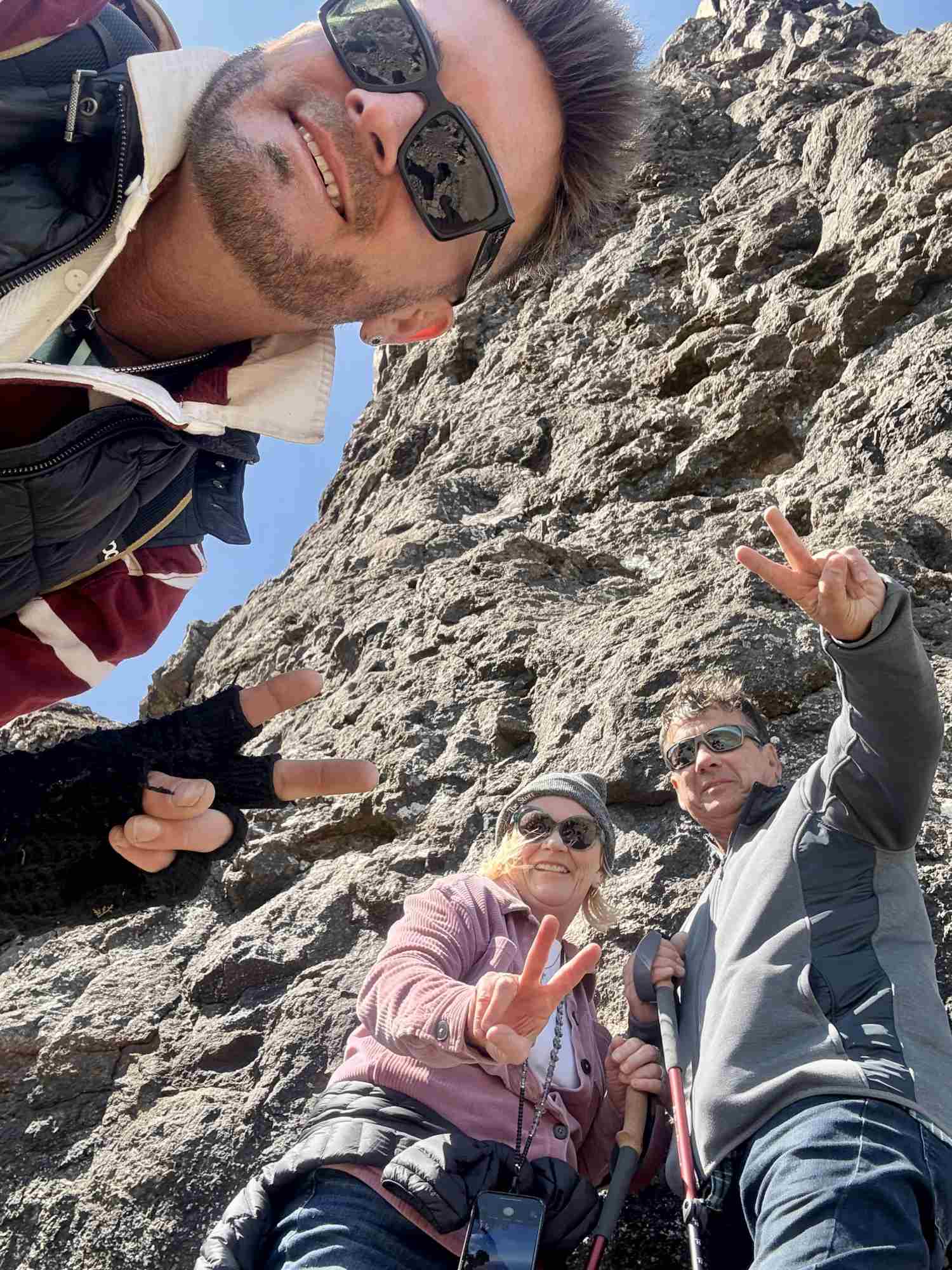 couple complete old man of storr hike