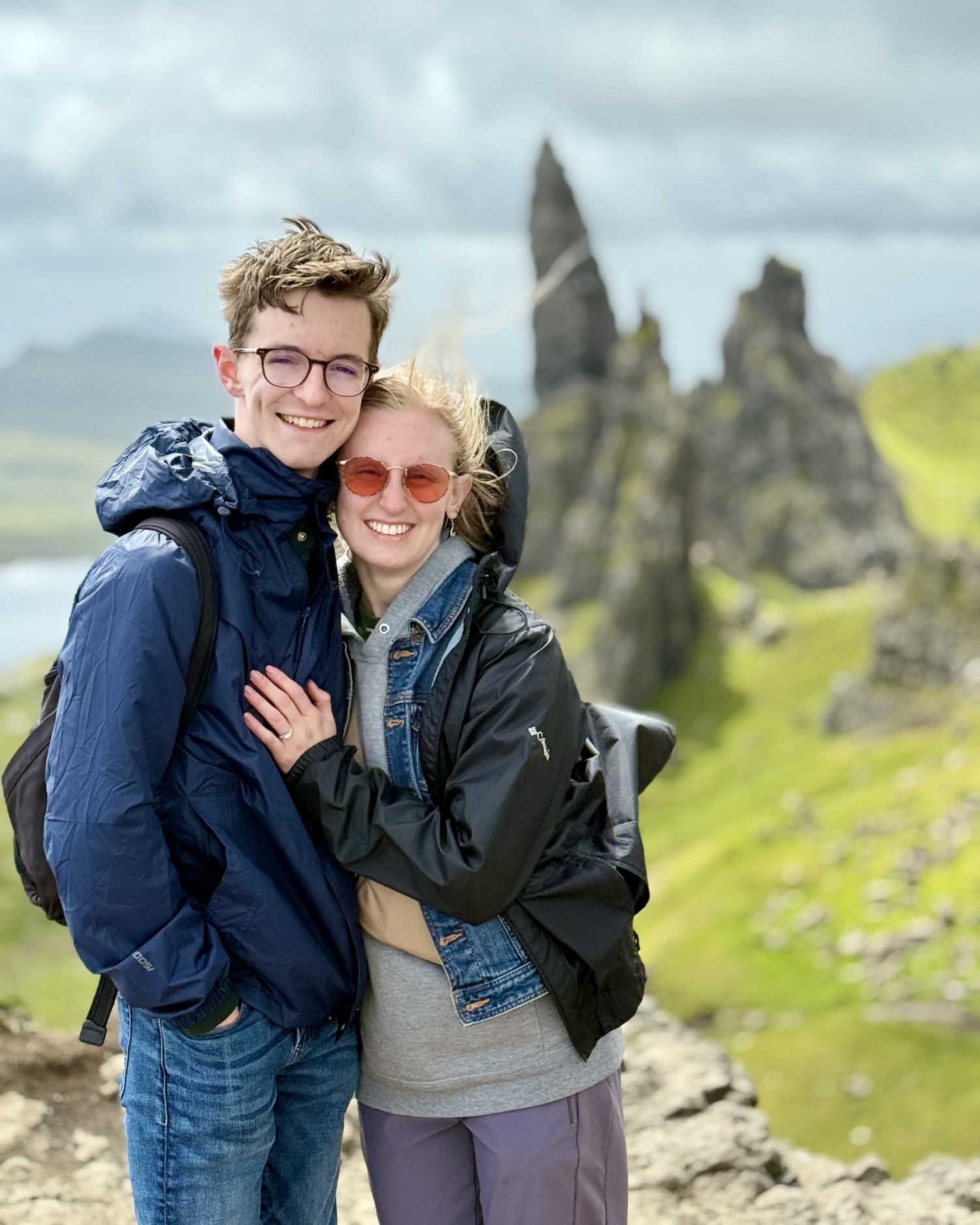 couple on Isle of Skye tour